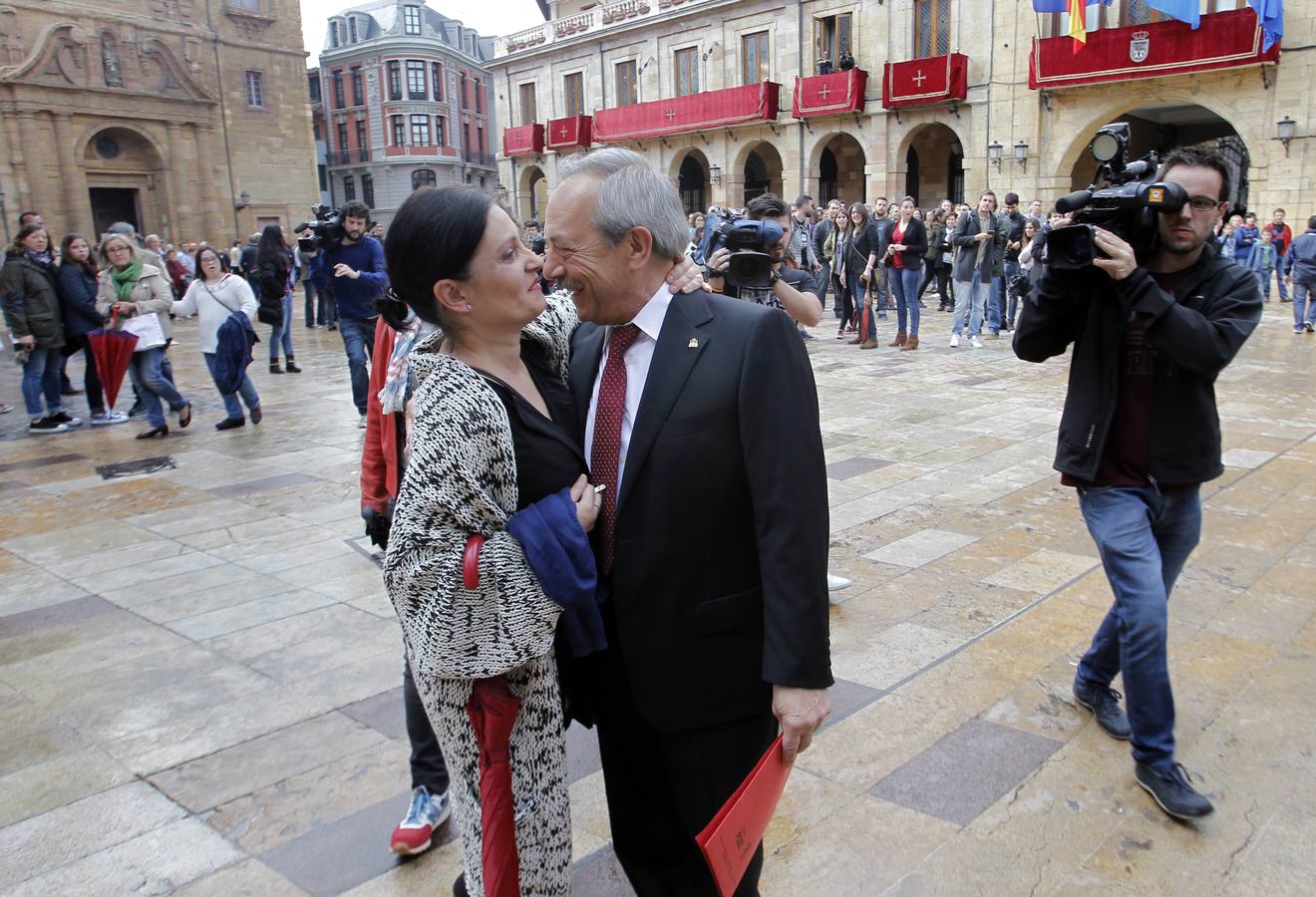 El Pleno de investidura de Oviedo, en imágenes