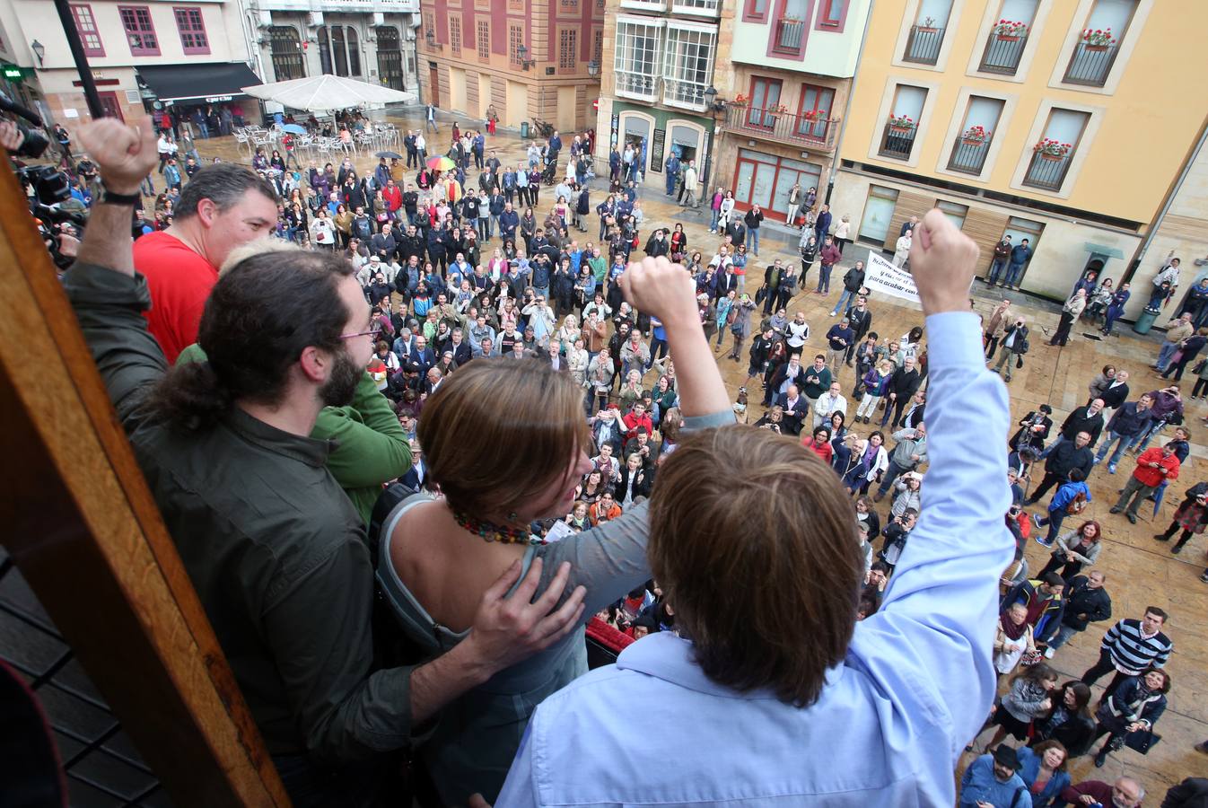 El Pleno de investidura de Oviedo, en imágenes