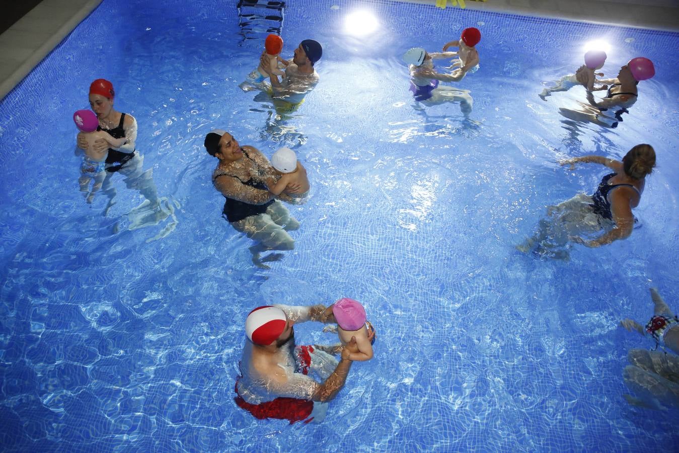 De la cuna a la piscina