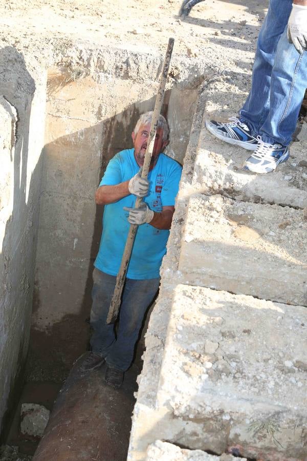 Balmori planta una hoguera de 40 metros