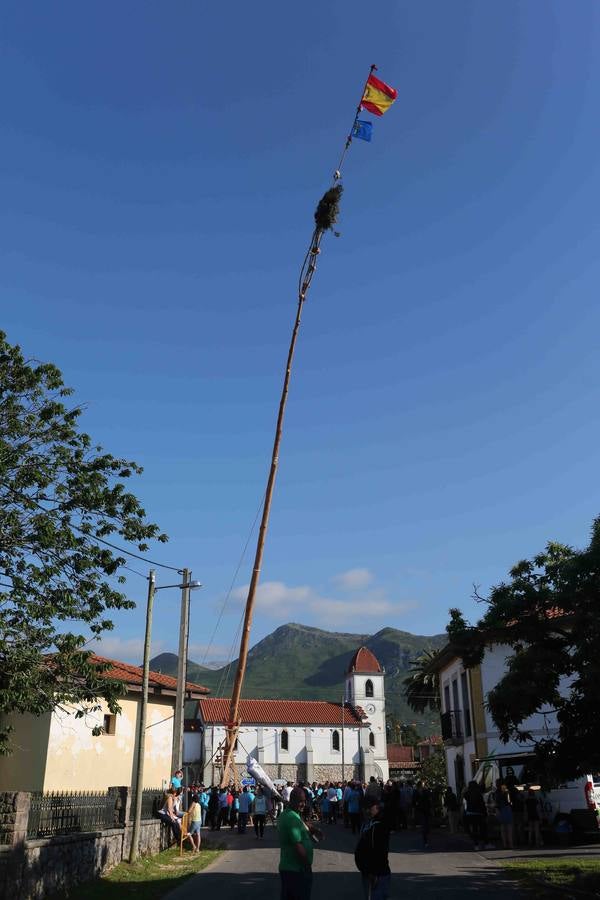 Balmori planta una hoguera de 40 metros