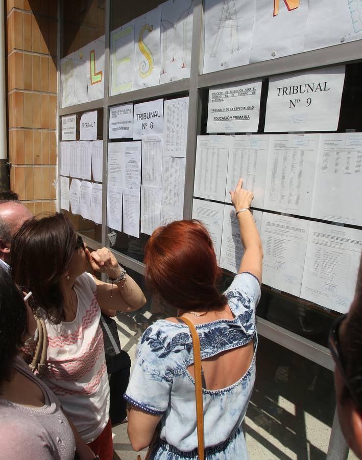 Exámenes de oposiciones para maestros en Asturias