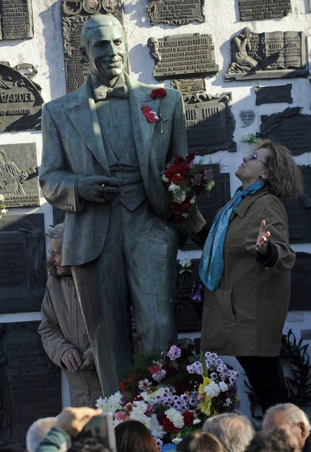 Gardel, en el recuerdo