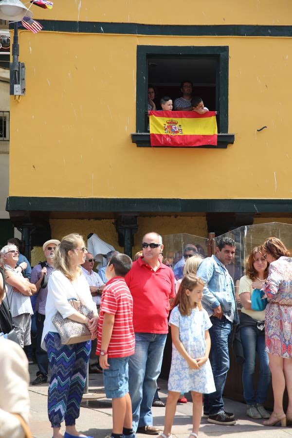 Lleno total en Cudillero para escuchar el sermón de L&#039;Amuravela