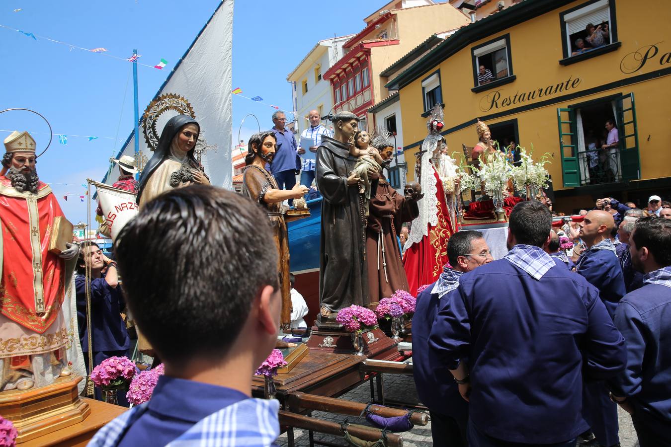 Lleno total en Cudillero para escuchar el sermón de L&#039;Amuravela