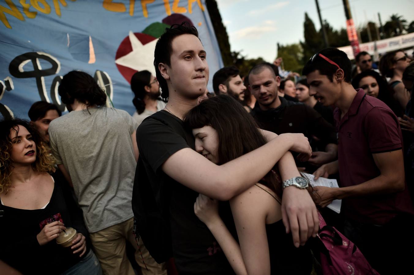 Cerca de 17.000 personas se manifestan a favor del &#039;No&#039; en el referéndum en Grecia