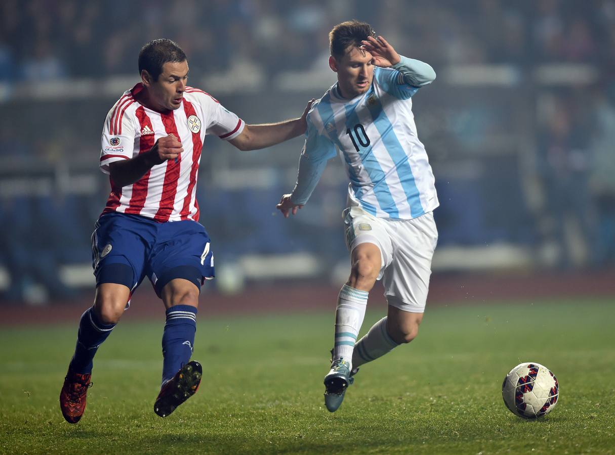 Messi lleva a Argentina a la final de la Copa América.