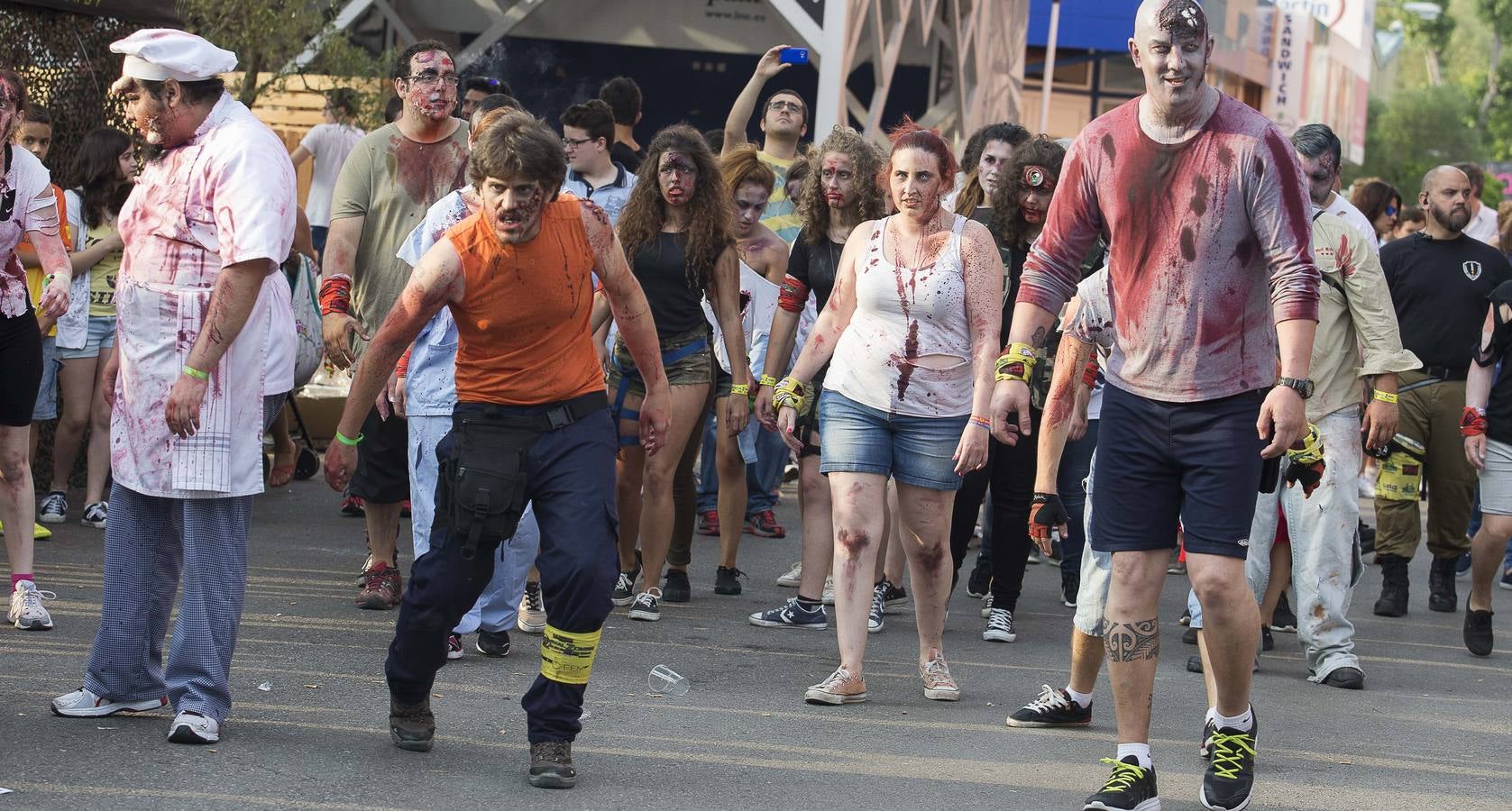 Noche zombie en Gijón