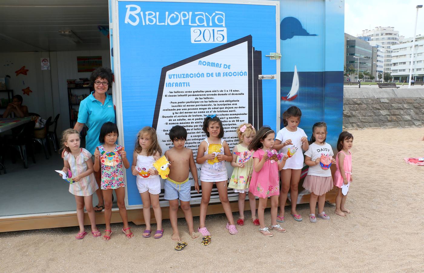 Las biblioplayas, cultura y ocio al borde del mar
