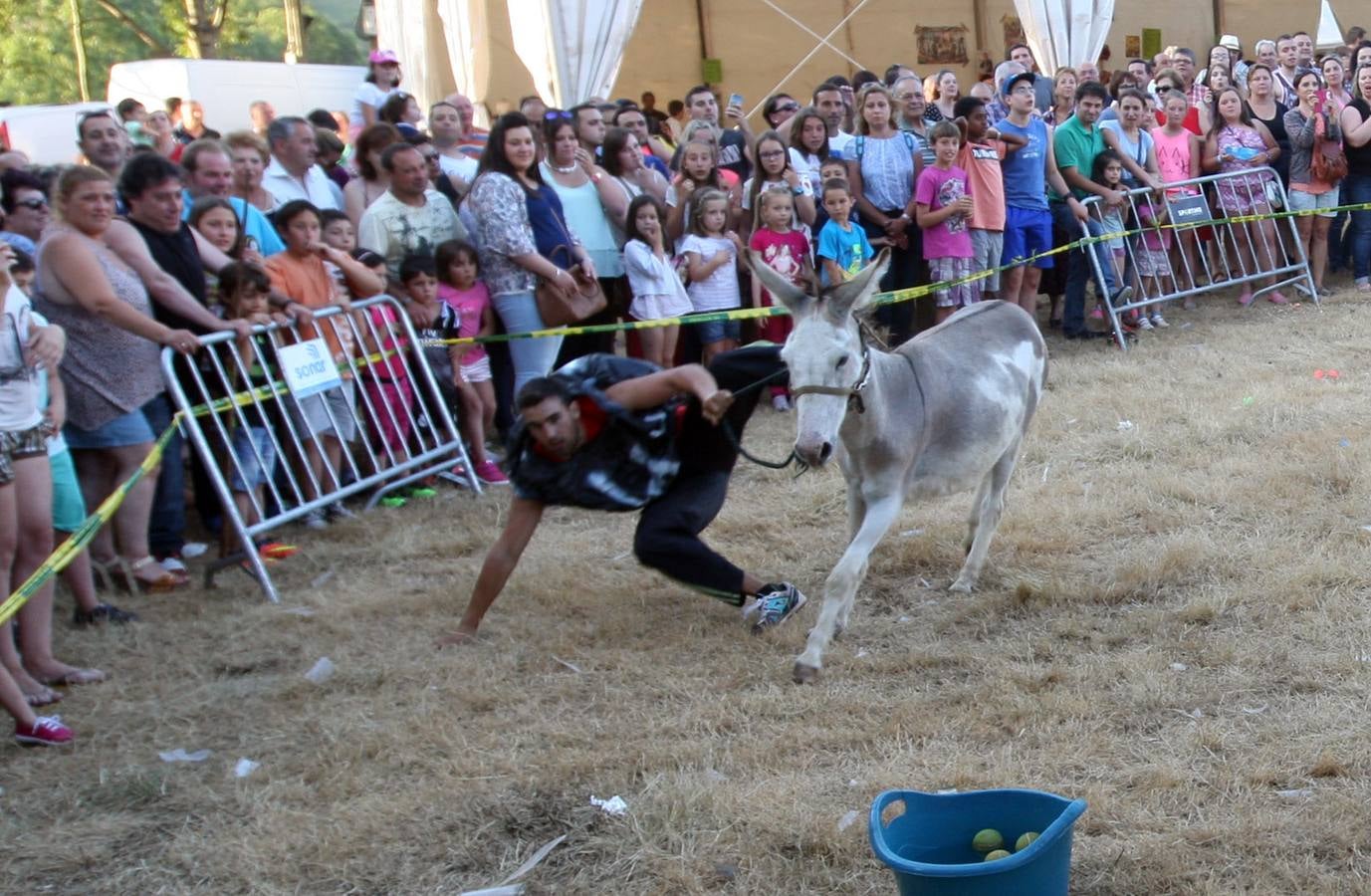 Callao disfruta de la carrera con burros