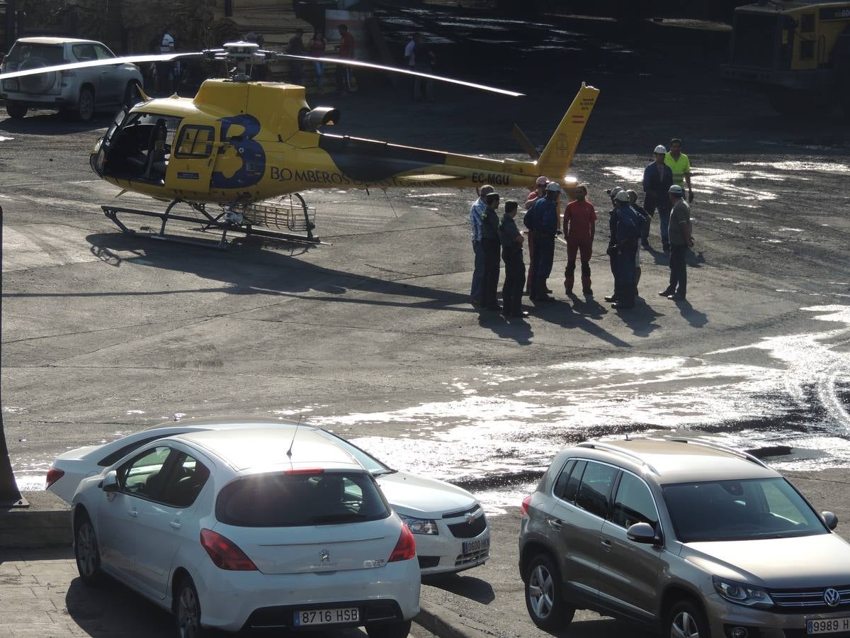 Accidente en una mina de Cerredo