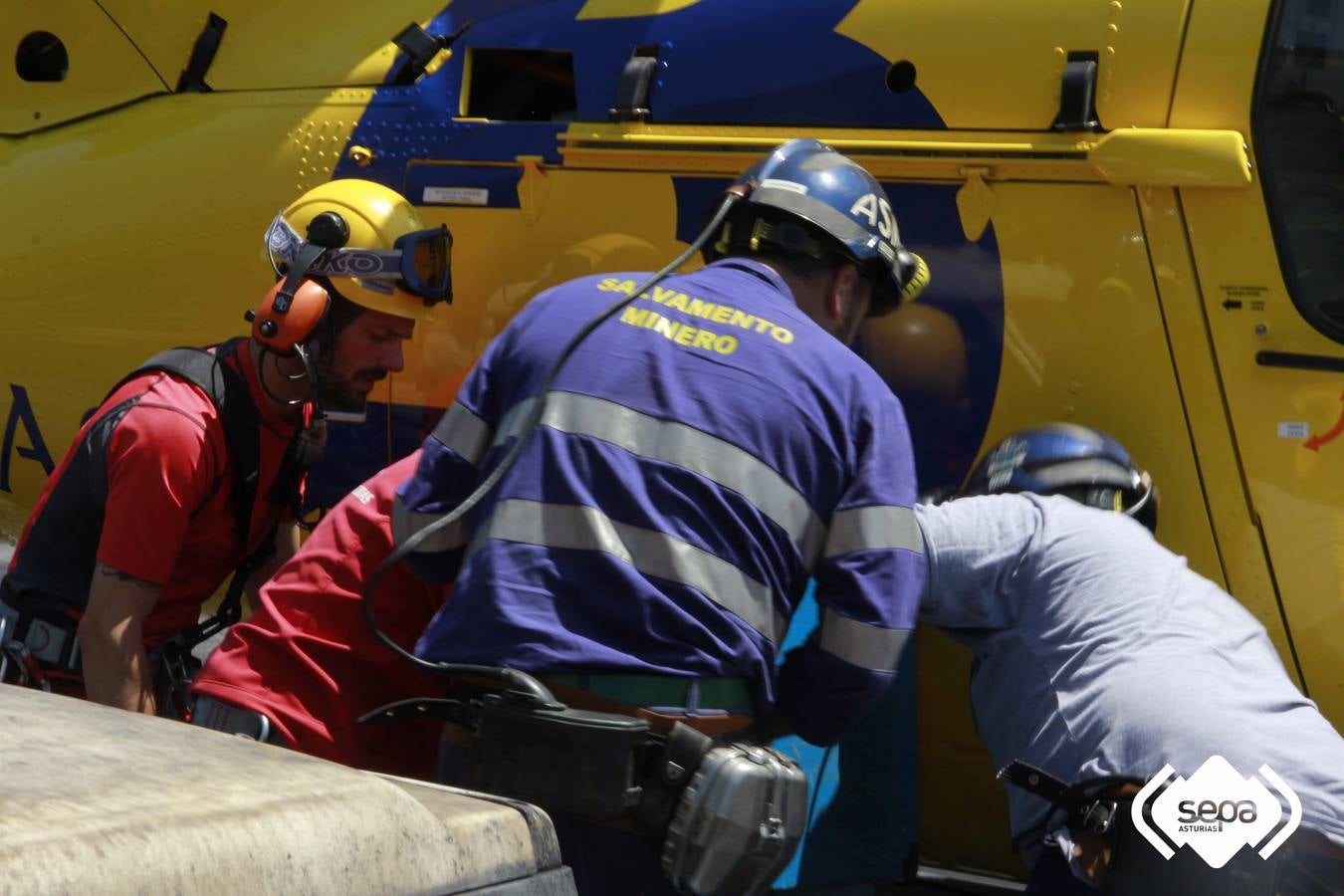 Accidente en una mina de Cerredo