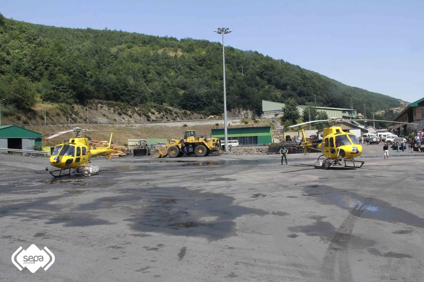 Accidente en una mina de Cerredo