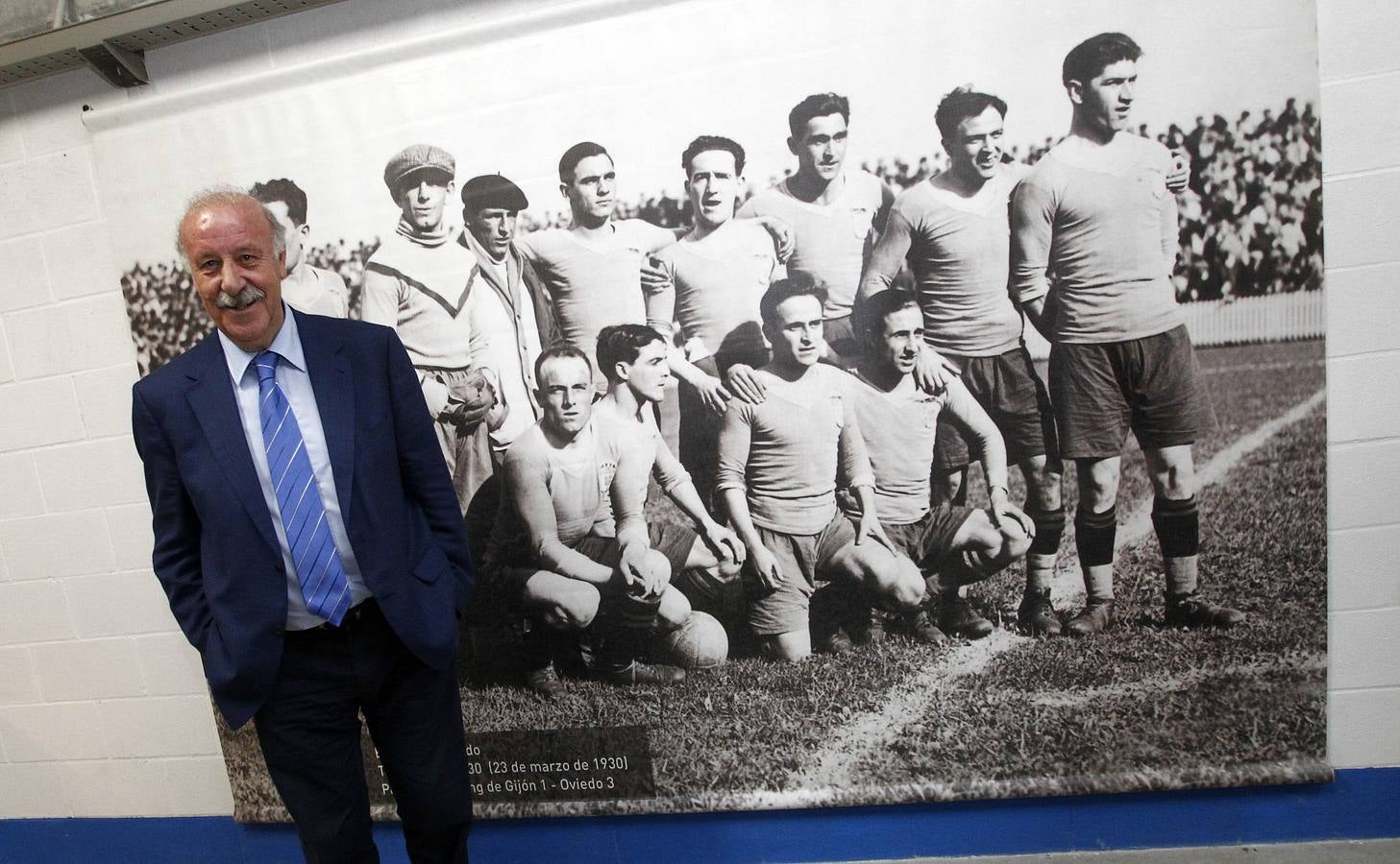 Del Bosque, en Asturias