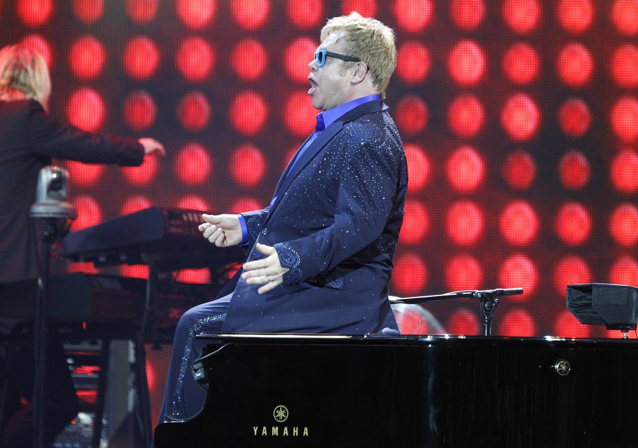 Concierto de Elton John en Gijón