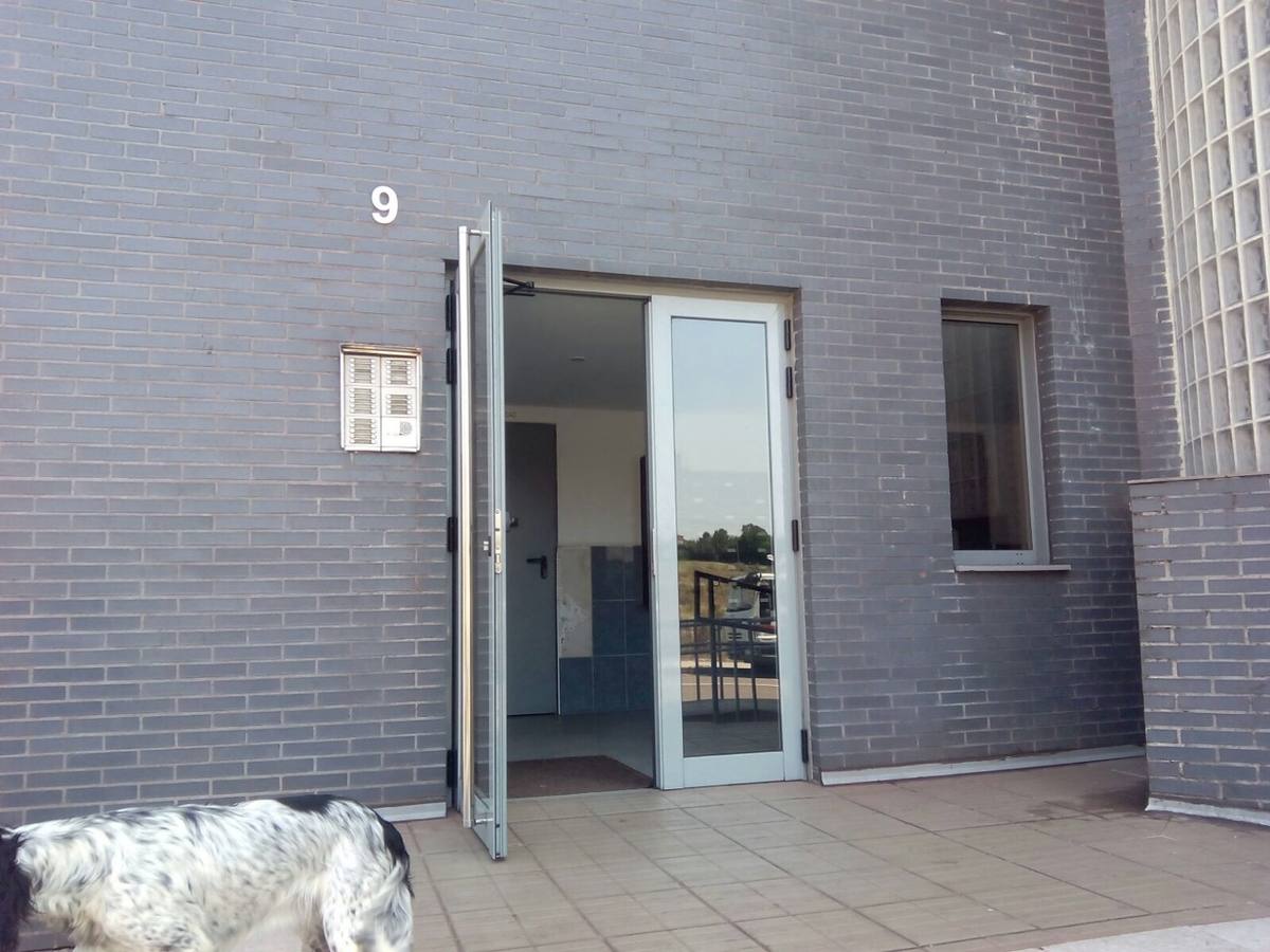 El portal de la víctima.