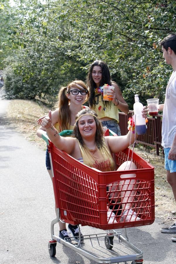 Animación y color en la Jira de La Laguna