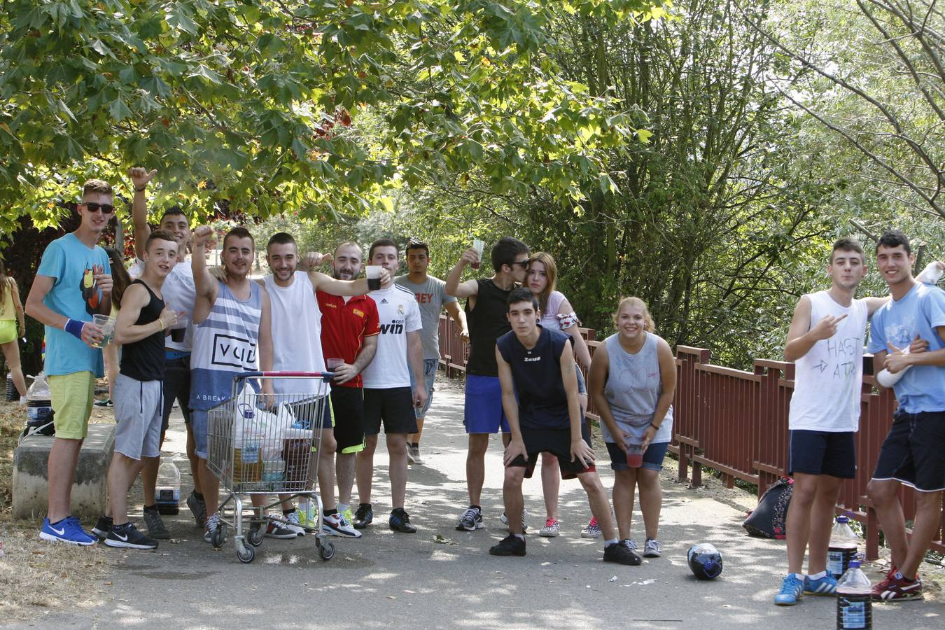 Animación y color en la Jira de La Laguna