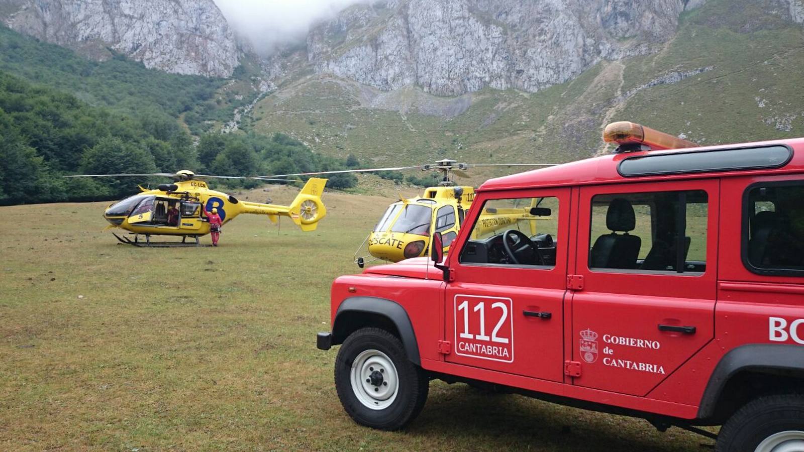 Una avalancha deja cinco menores y un adulto heridos en el pico Urriellu