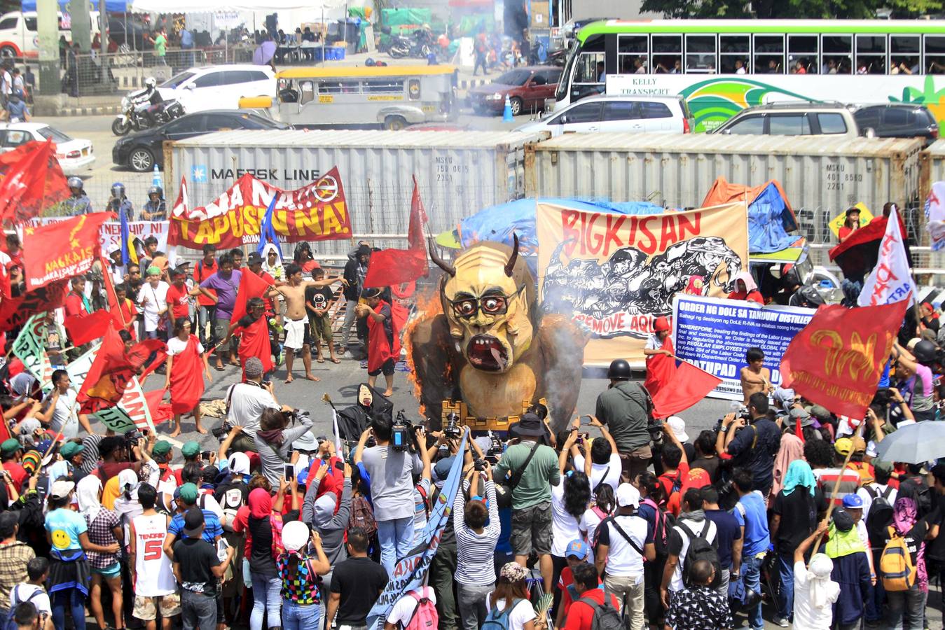 Protestas en Filipinas contra Benigno Aquino