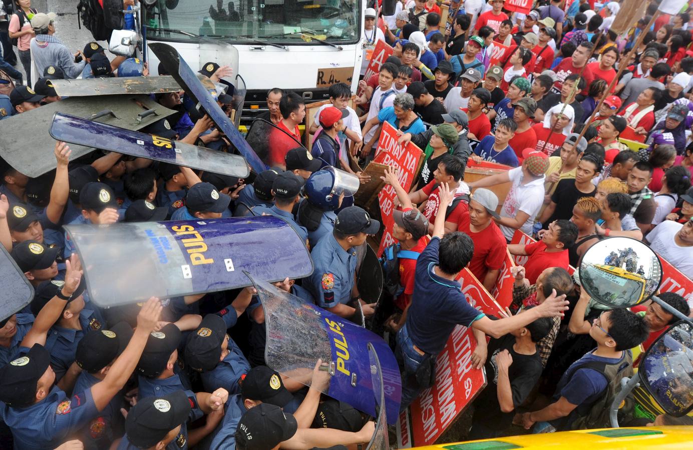 Protestas en Filipinas contra Benigno Aquino