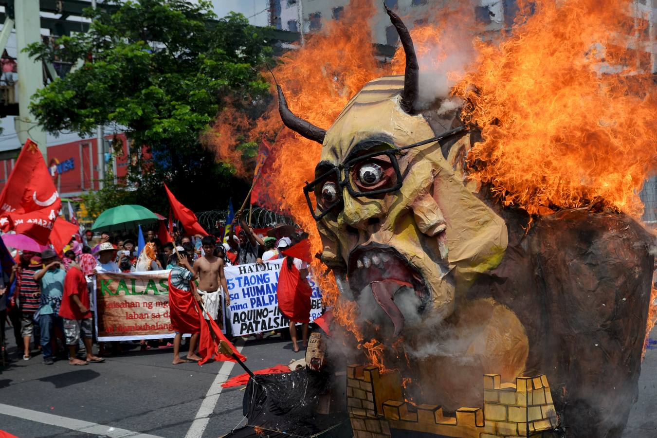 Protestas en Filipinas contra Benigno Aquino