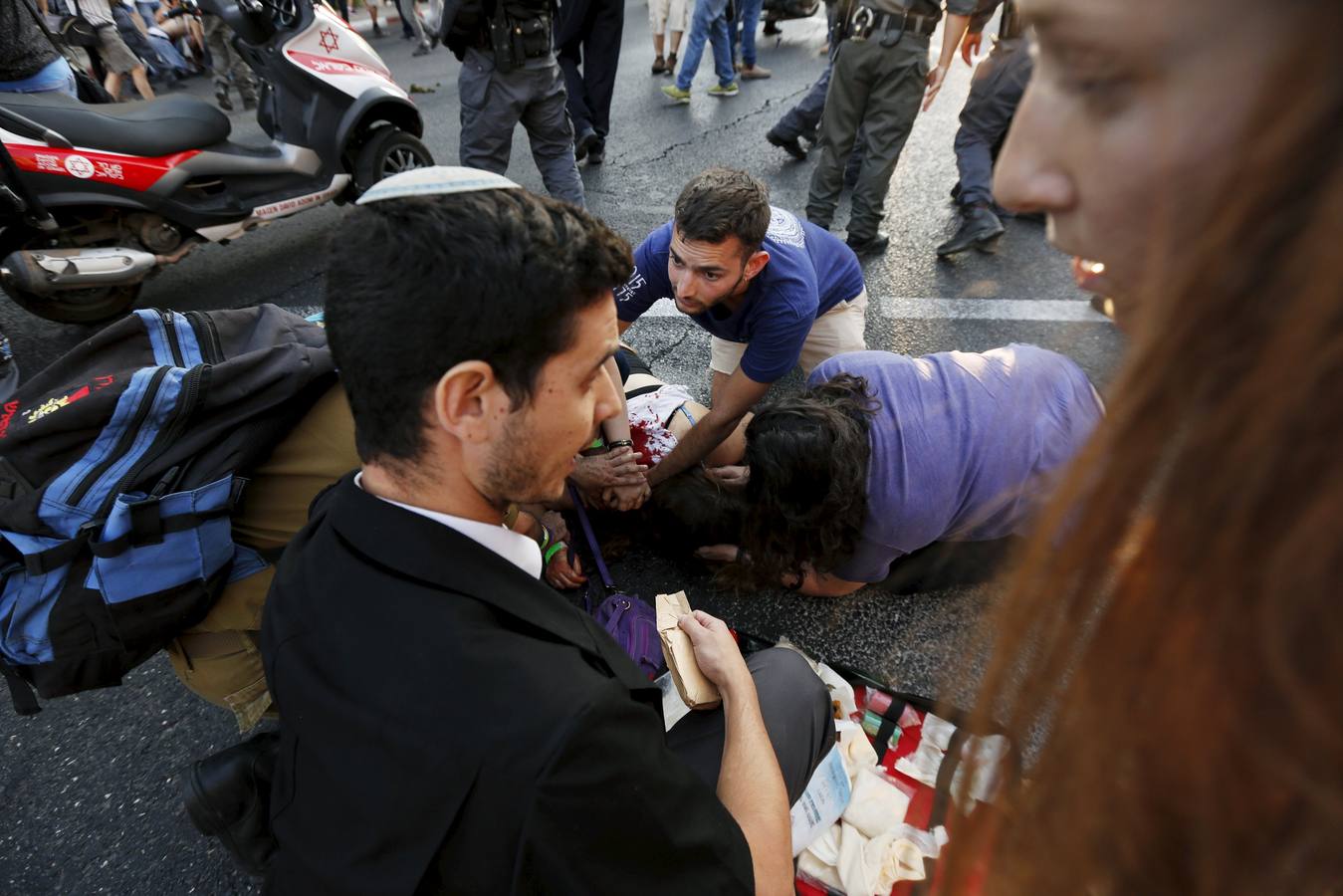 Seis heridos en un ataque durante la marcha del orgullo gay en Jerusalén