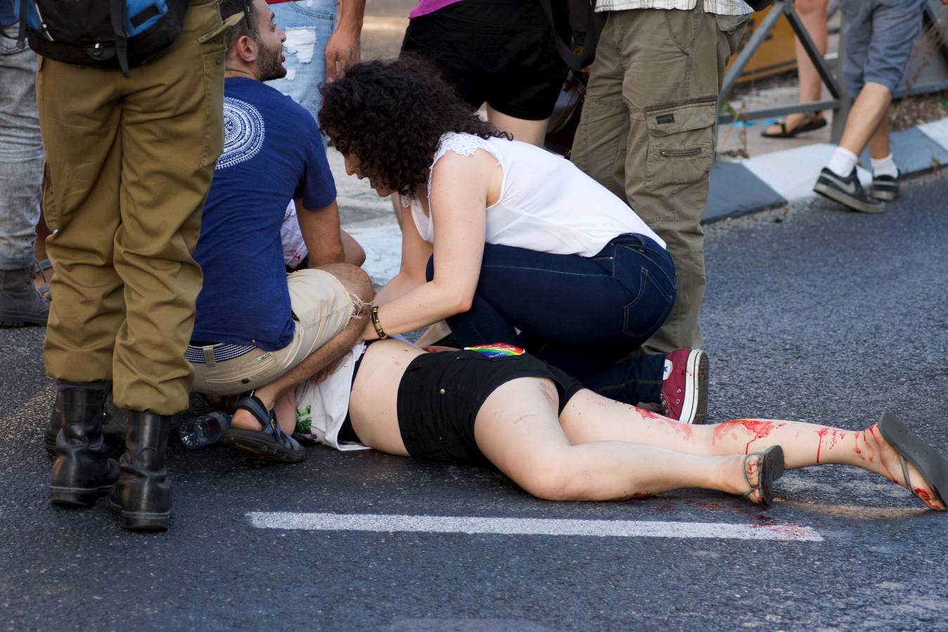 Seis heridos en un ataque durante la marcha del orgullo gay en Jerusalén