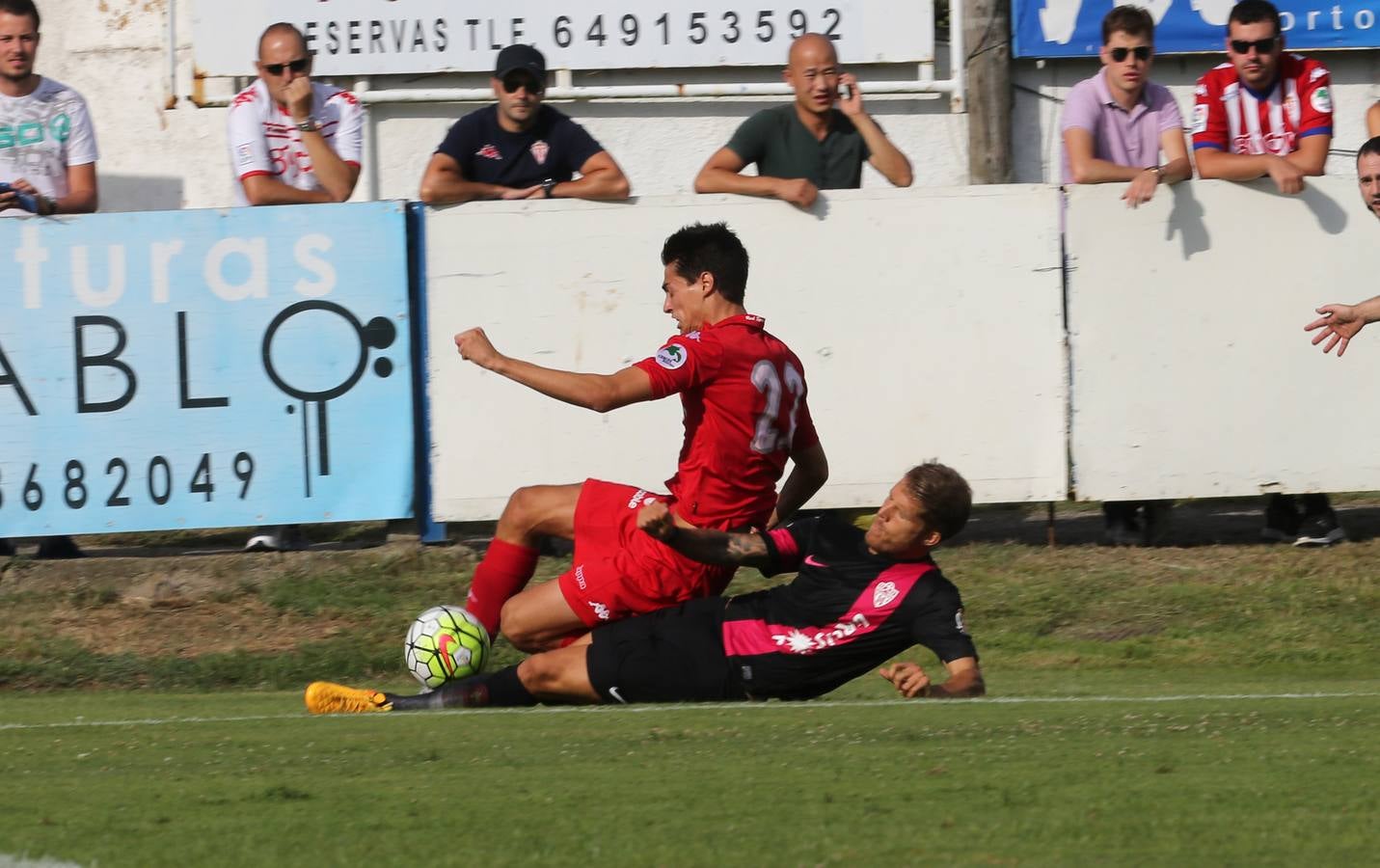 Las mejores imágenes del Sporting - Almería