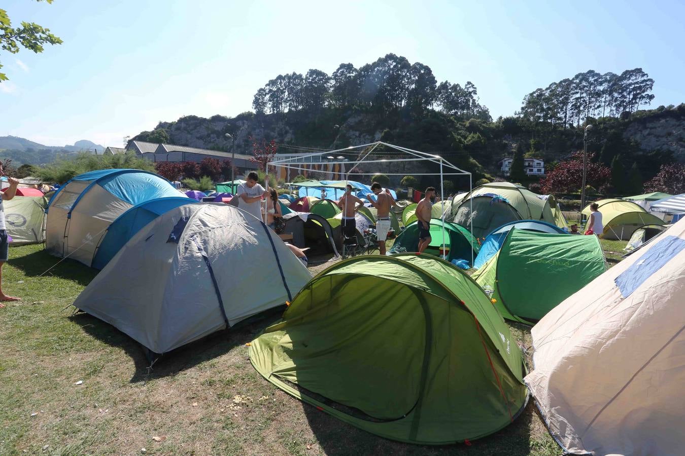 El campamento de los selleros