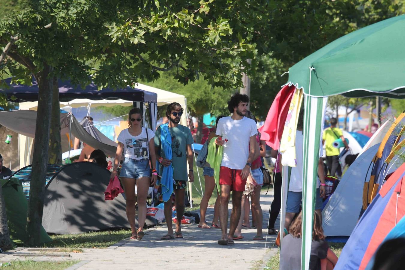 El campamento de los selleros