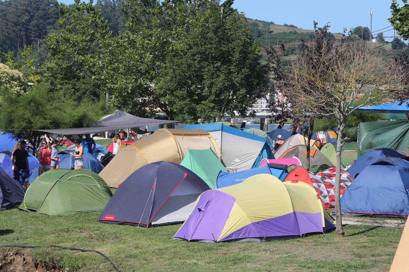 El campamento de los selleros