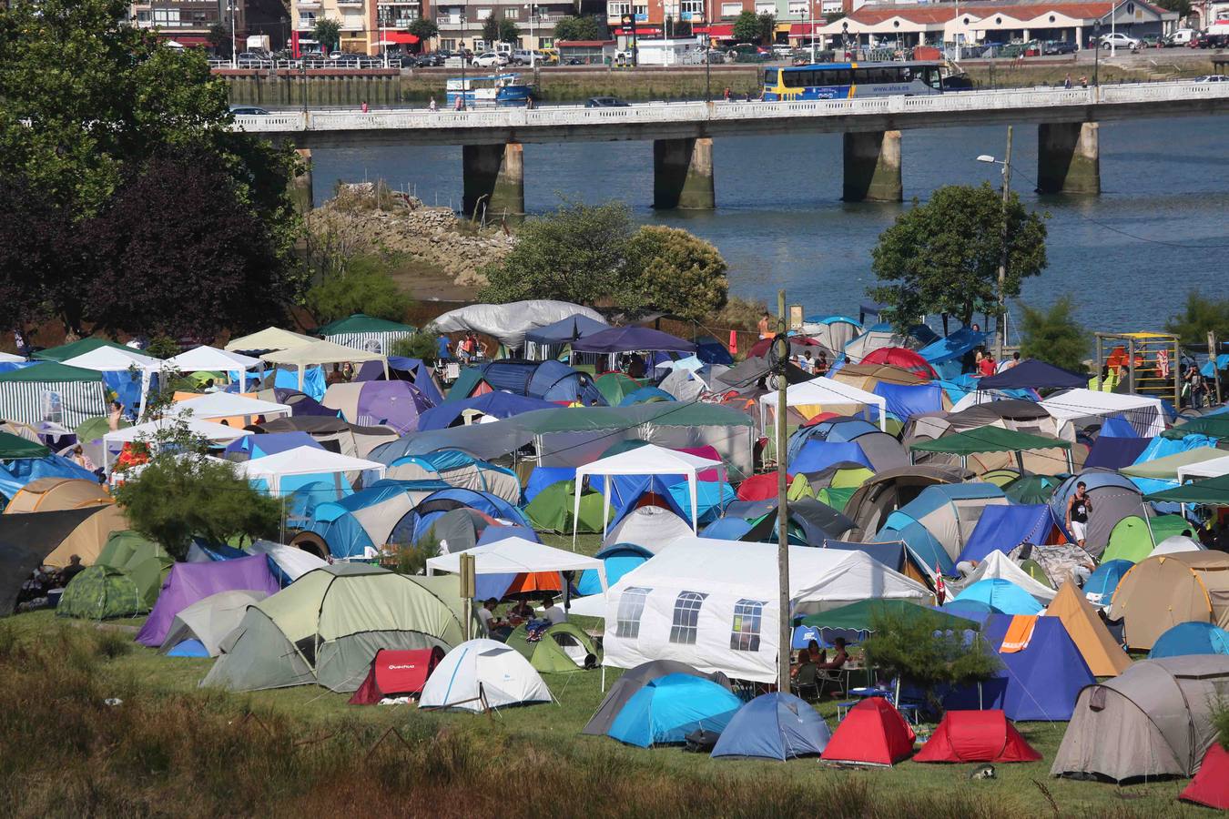 El campamento de los selleros