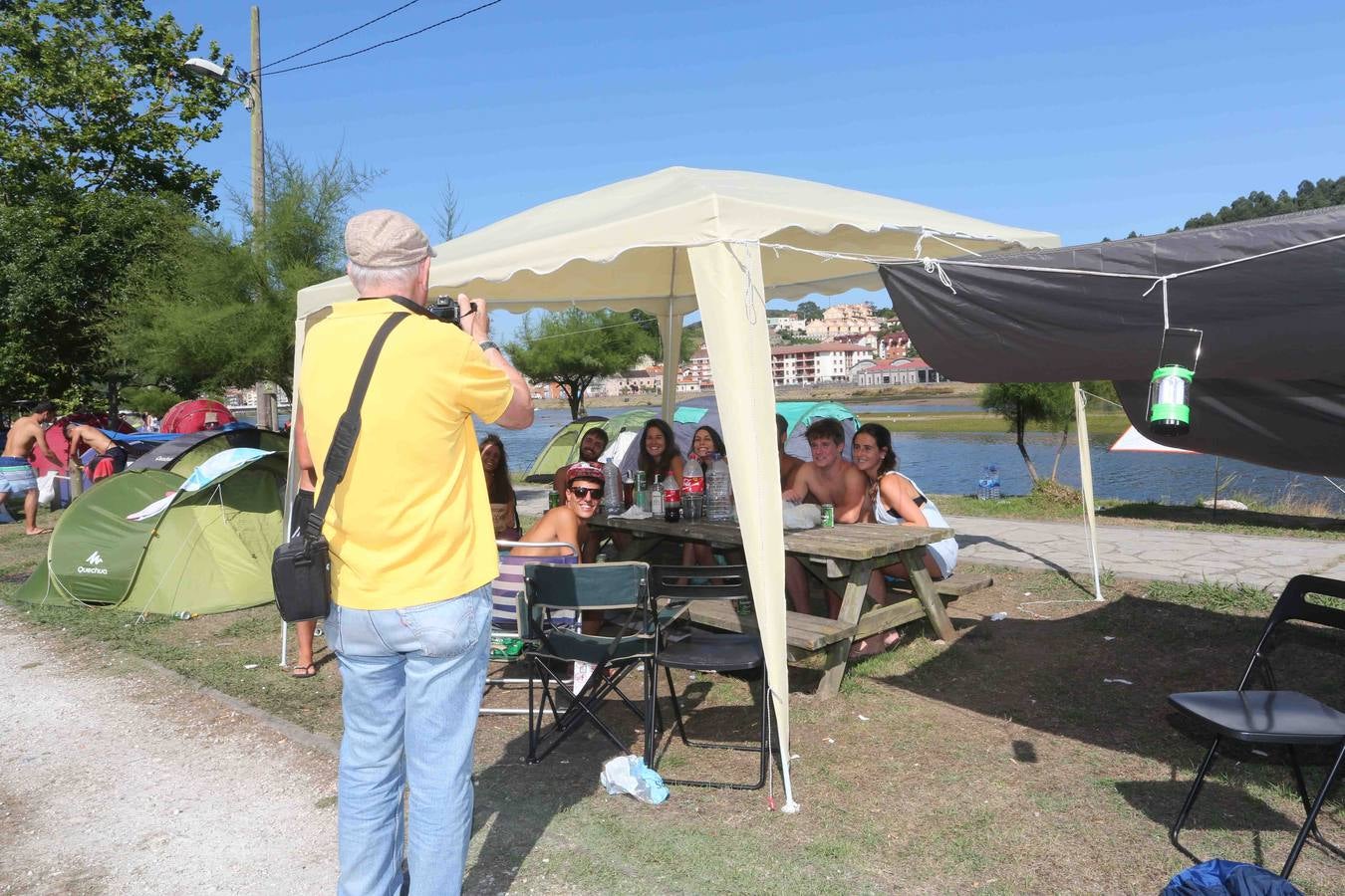 El campamento de los selleros