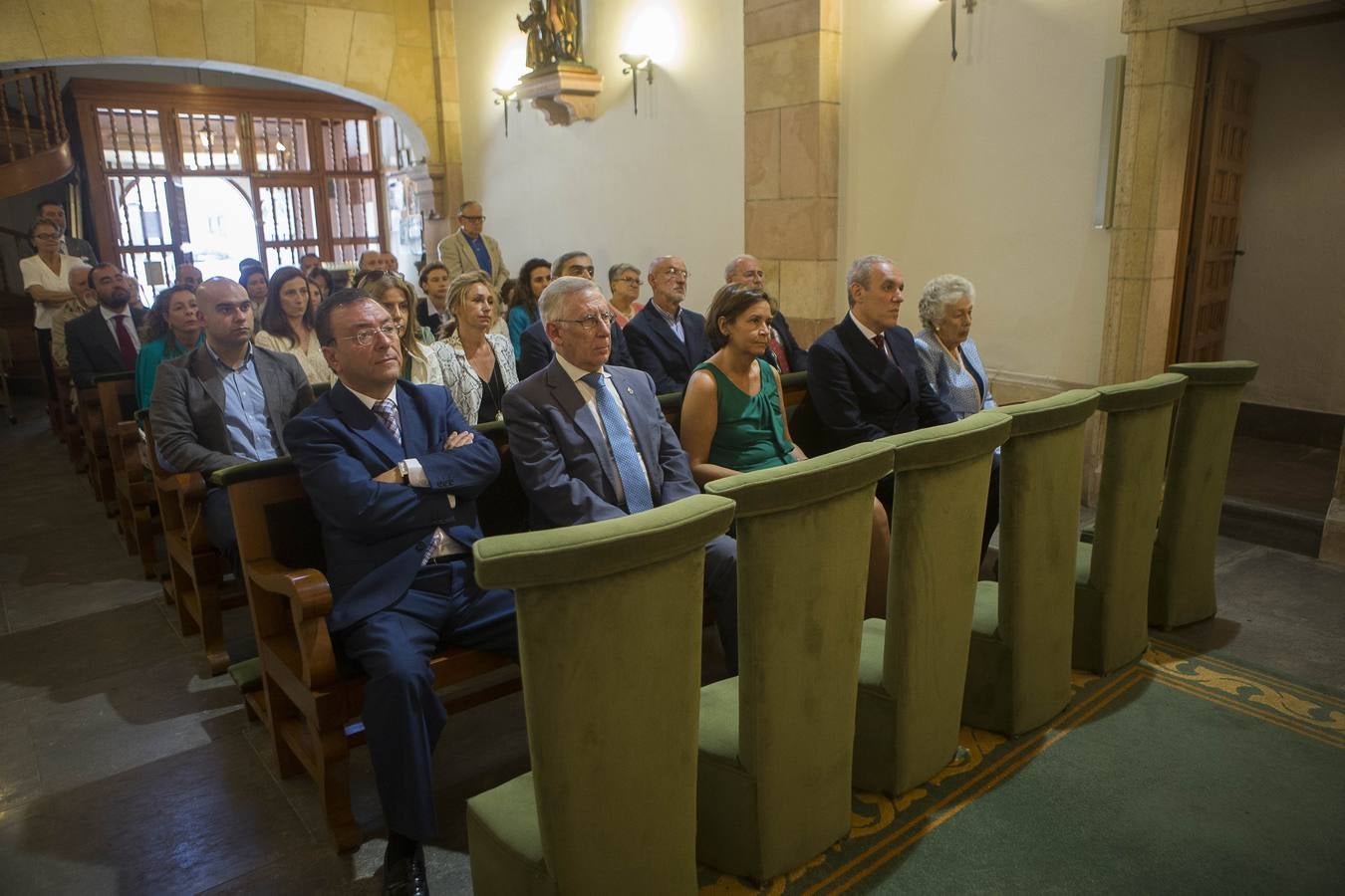 Ofrenda floral a Jovellanos en Gijón