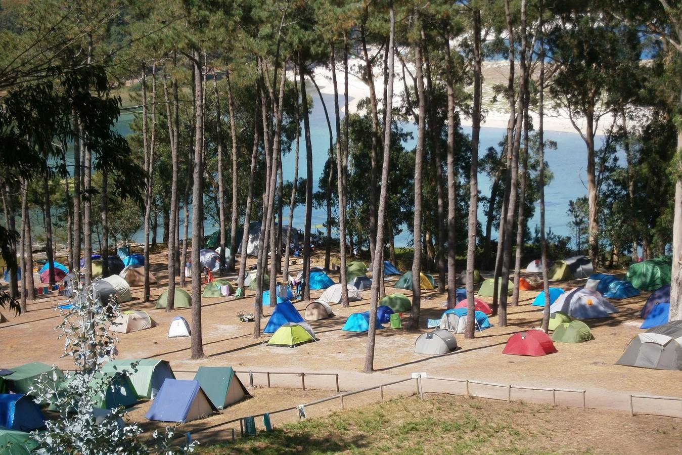 Las islas Cíes, paraíso caribeño en el Atlántico gallego