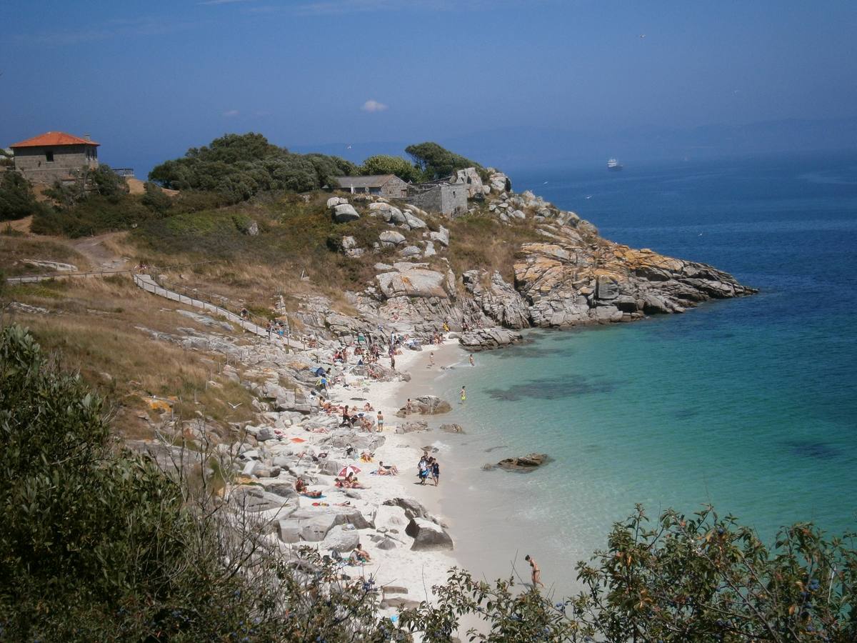 Las islas Cíes, paraíso caribeño en el Atlántico gallego