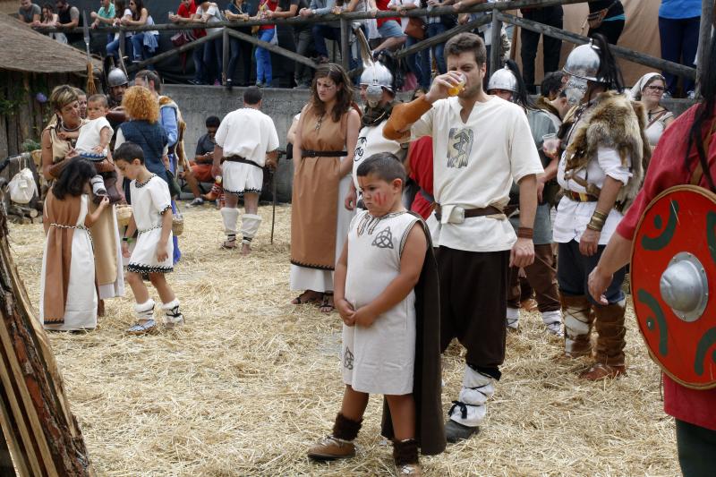 Astures y romanos se enfrentan en la batalla de Carabanzo