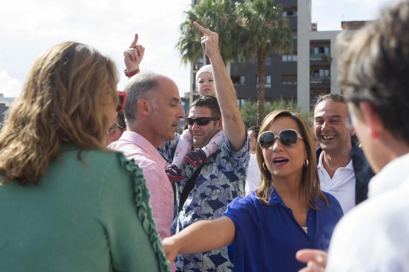 Manifestación antitaurina por las calles de Gijón