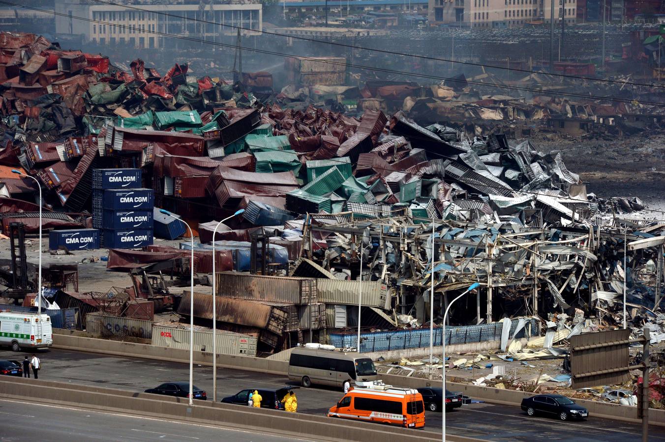 Dolor, rabia y desolación por Tianjin