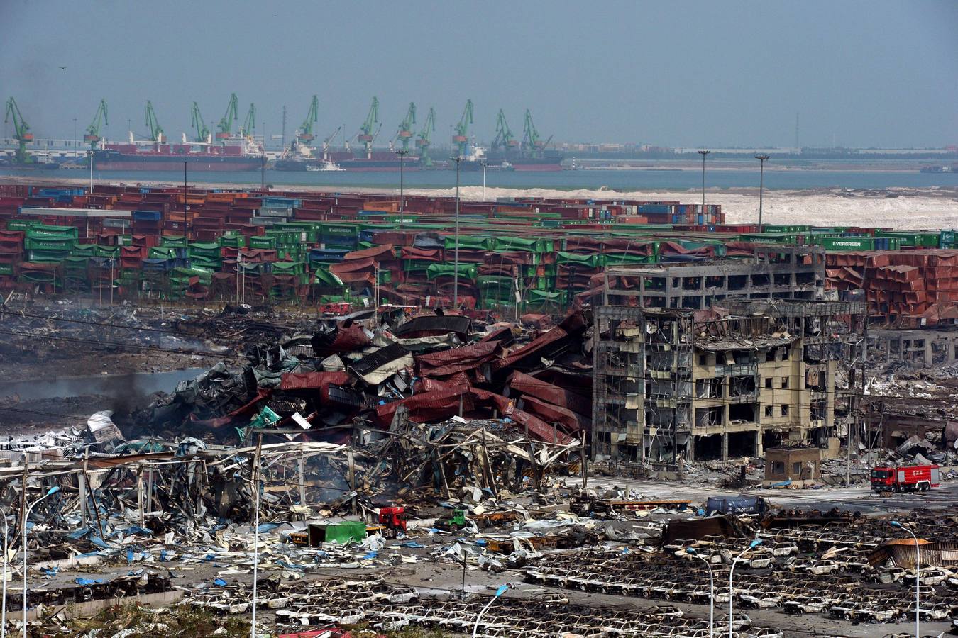 Dolor, rabia y desolación por Tianjin