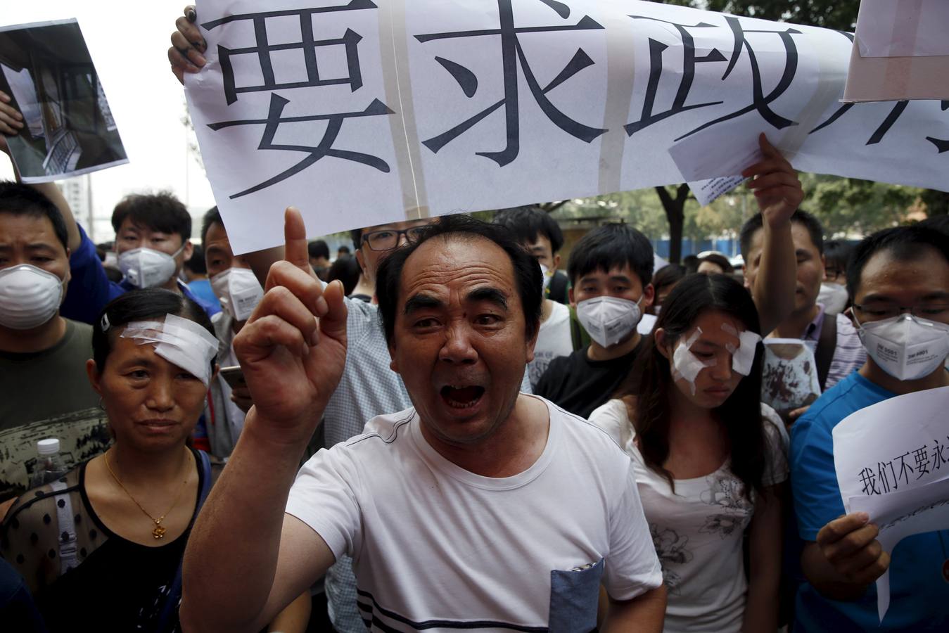 Dolor, rabia y desolación por Tianjin