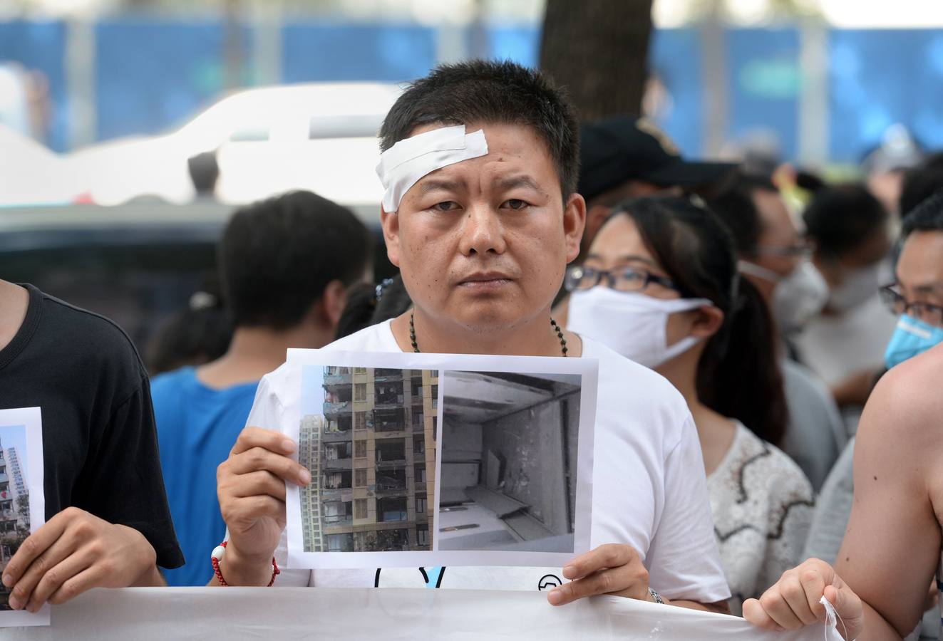 Dolor, rabia y desolación por Tianjin