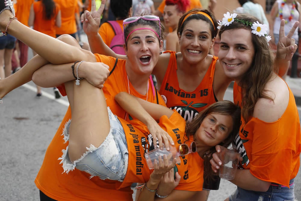 Juvenil fin de fiesta en Laviana