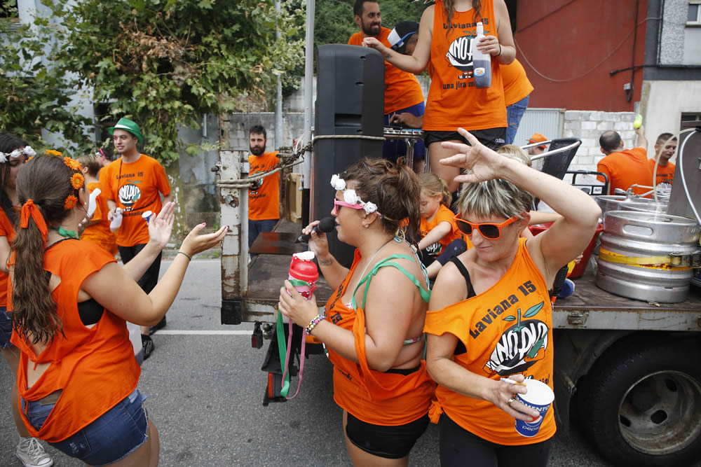 Juvenil fin de fiesta en Laviana