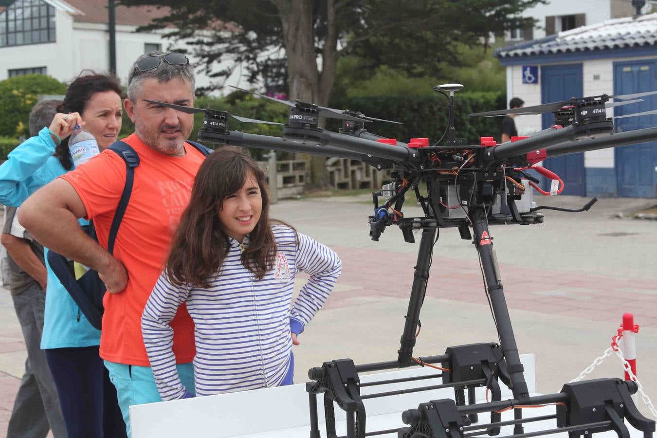 El primer rescate del dron socorrista