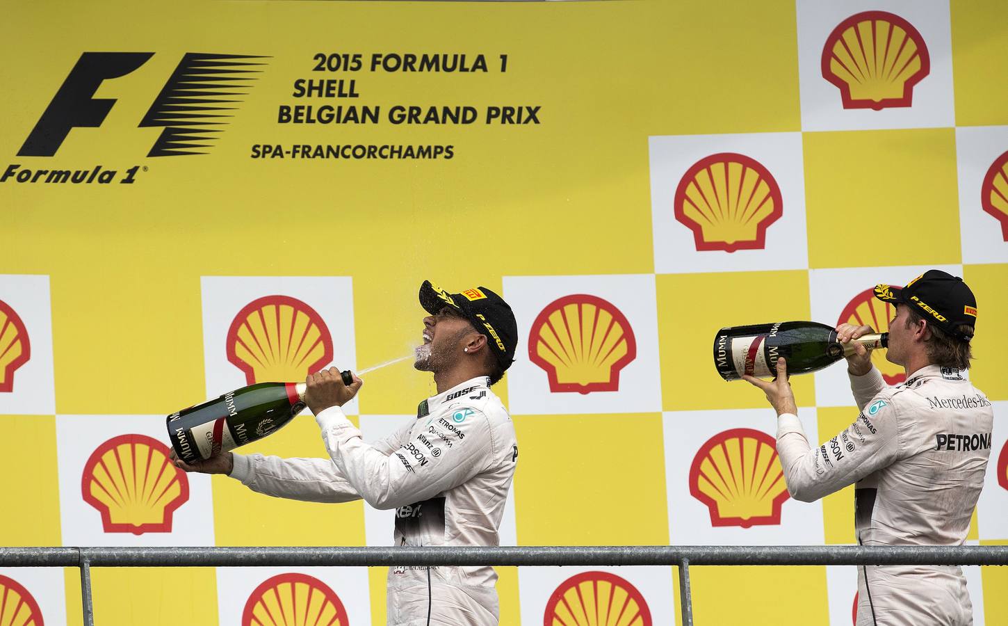 Las mejores imágenes del Gran Premio de Bélgica de Fórmula-1