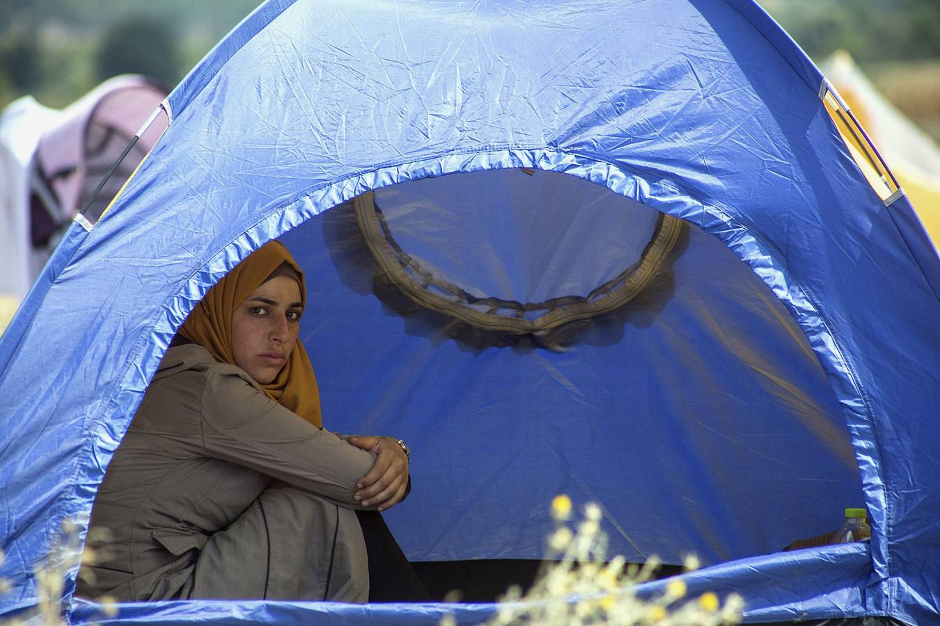 Catástrofe humanitaria en la frontera entre Grecia y Macedonia