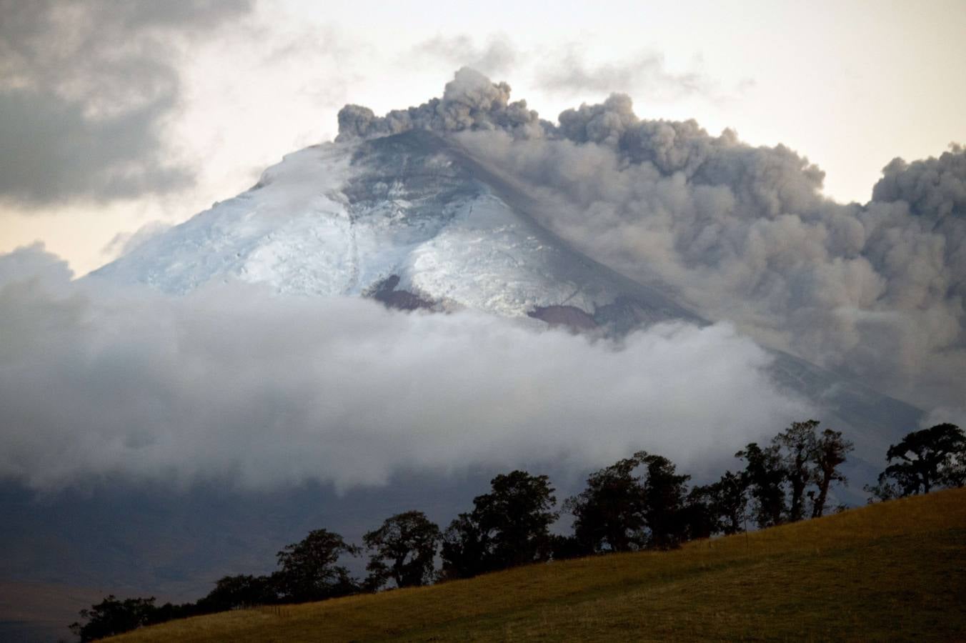 El &#039;largo aliento&#039; del volcán Cotopaxi