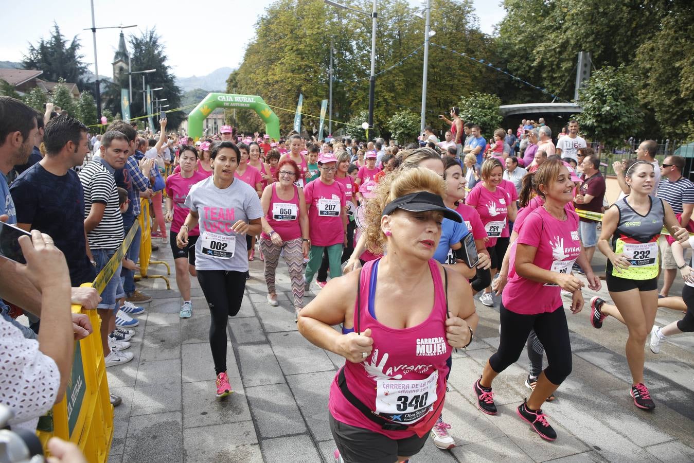 La Carrera de la Mujer en Laviana, en imágenes